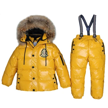 Mioigee Super Warm Children Winter Suits Boys Girl Duck Down Jacket +Pants 2 pcs Clothing Set Thermal Kids Snow Wear Top Quality
Mioigee Super Warm Children Winter Suits Boys Girl Duck Down Jacket +Pants 2 pcs Clothing Set Thermal Kids Snow Wear Top Quality