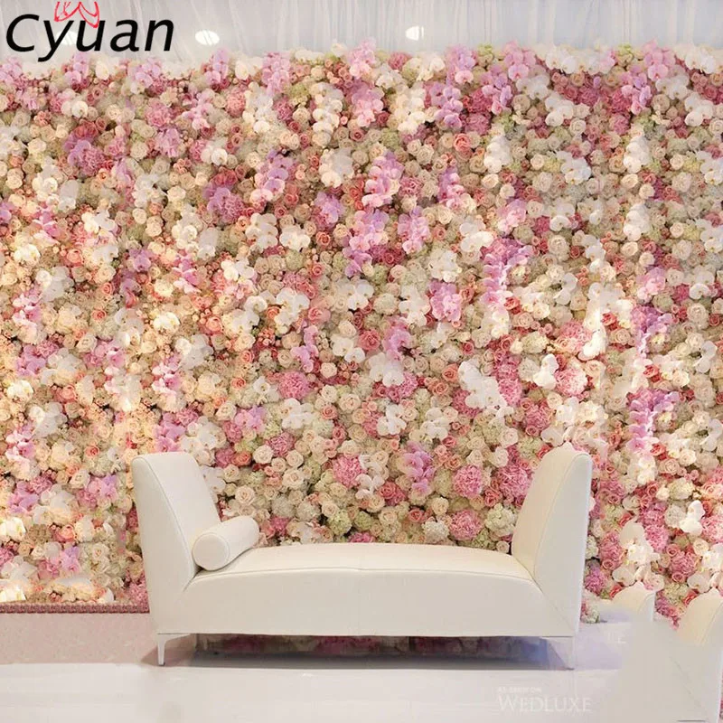 Cyuan Wedding Floral Props Flower Wall for Wedding Marriage Decor Rose Flower Backdrop Valentines Day Event Party Supplies
Cyuan Wedding Floral Props Flower Wall for Wedding Marriage Decor Rose Flower Backdrop Valentines Day Event Party Supplies