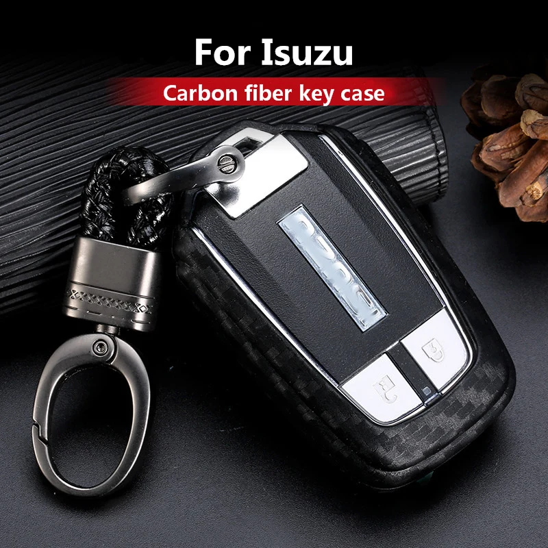 2019 New Carbon Fiber Silica gel Key Cover Case For All New Isuzu D-max / Mu-x 3.0 / X-series Car Shell Auto keychain keyring
2019 New Carbon Fiber Silica gel Key Cover Case For All New Isuzu D-max / Mu-x 3.0 / X-series Car Shell Auto keychain keyring