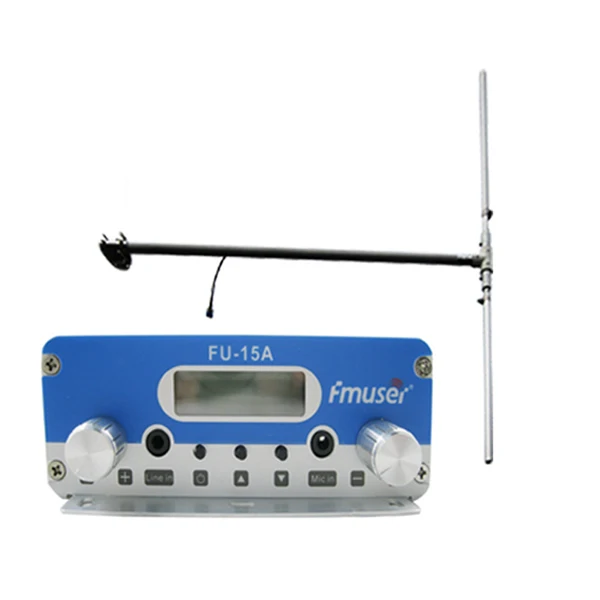 FU-15A 10w 15W long range wireless audio transmitter fm radio and 1/2 wave Dipole antenna A KIT Free shipping
FU-15A 10w 15W long range wireless audio transmitter fm radio and 1/2 wave Dipole antenna A KIT Free shipping