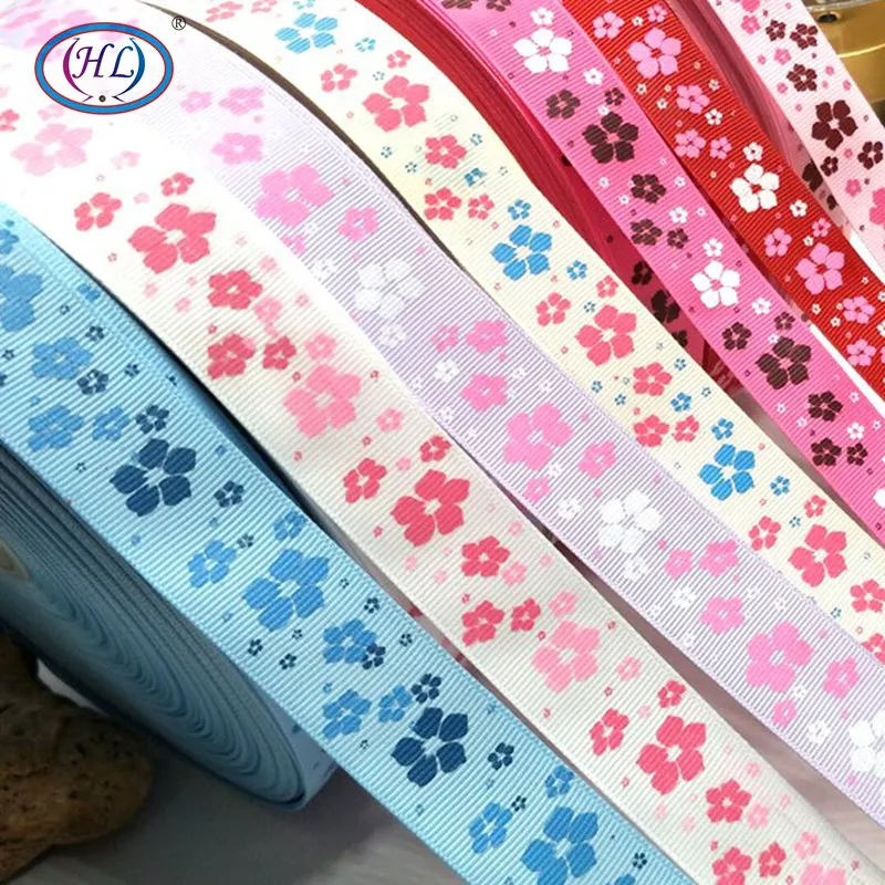 HL New 25mm width printed flower grosgrain ribbon wedding party decoration DIY crafts for making hair bows A902
HL New 25mm width printed flower grosgrain ribbon wedding party decoration DIY crafts for making hair bows A902