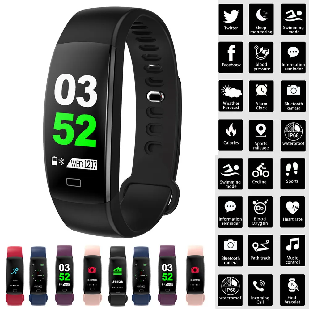 New Hot Smart Color Screen Blood Pressure Exercise Heart Rate Pedometer Smart Watch wearable devices relogios drop shopping
New Hot Smart Color Screen Blood Pressure Exercise Heart Rate Pedometer Smart Watch wearable devices relogios drop shopping