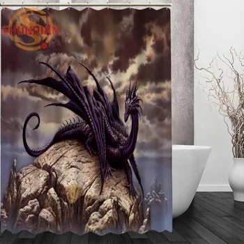 dragon Shower Curtain Eco-friendly Modern Fabric polyester Custom Home Decor Curtains for Kids
dragon Shower Curtain Eco-friendly Modern Fabric polyester Custom Home Decor Curtains for Kids
