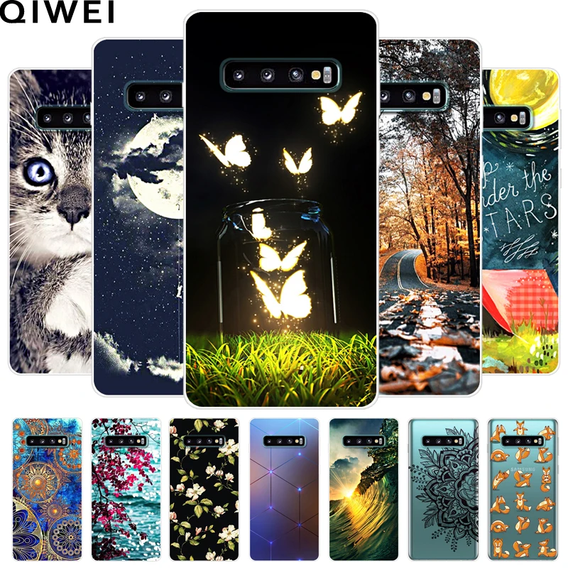 

For Samsung S10 Plus Case Soft TPU Phone Cover For Samsung Galaxy Note 10 Pro Note10 plus silicone Cases capa S10e s 10 S10Plus