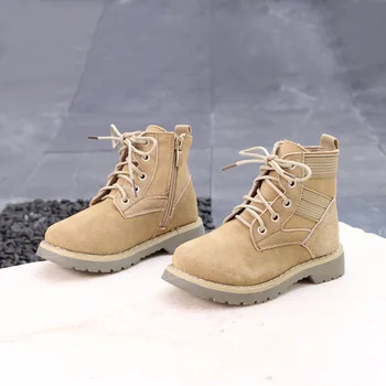 New Boys Boots Genuine Leather Martin Boots Side Zipper Kids Boots Fashion Winter Shoes Botas Girls Shoes Meisjes Laarzen 21-37#
New Boys Boots Genuine Leather Martin Boots Side Zipper Kids Boots Fashion Winter Shoes Botas Girls Shoes Meisjes Laarzen 21-37#