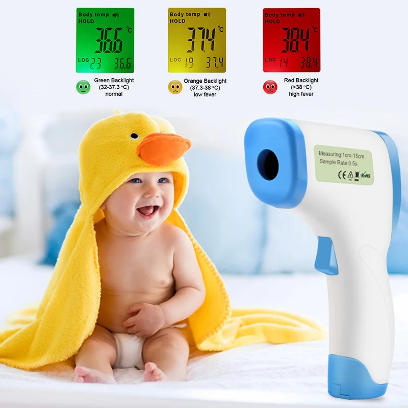 2018 Infrared Thermometer Non-Contact Temperature Three Backlight LCD Instruments Data Hold Function Measurement Tool
2018 Infrared Thermometer Non-Contact Temperature Three Backlight LCD Instruments Data Hold Function Measurement Tool