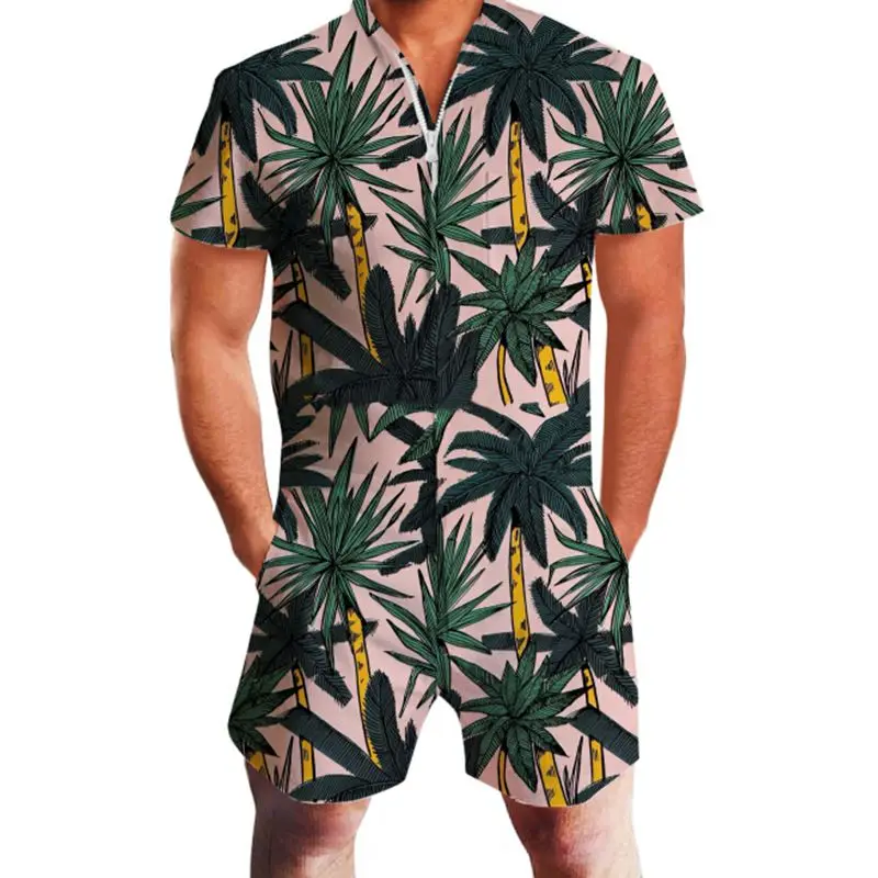Hawaii Sunset Baby Boy Long Sleeve Romper Jumpsuit Infant Romper Jumpsuit