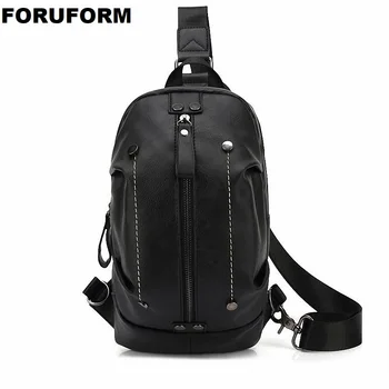High Quality Men PU Leather Chest Bag Vintage Sling Chest Back Day Pack Travel Fashion Cross Body Messenger Shoulder Bag LI-2450
High Quality Men PU Leather Chest Bag Vintage Sling Chest Back Day Pack Travel Fashion Cross Body Messenger Shoulder Bag LI-2450