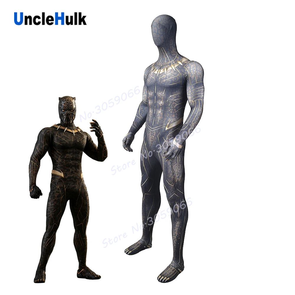 Erik Killmonger Golden Jaguar Movie Black Panther 2018 Lycra Spandex Zentai Suit Cosplay Costume | UncleHulk
Erik Killmonger Golden Jaguar Movie Black Panther 2018 Lycra Spandex Zentai Suit Cosplay Costume | UncleHulk