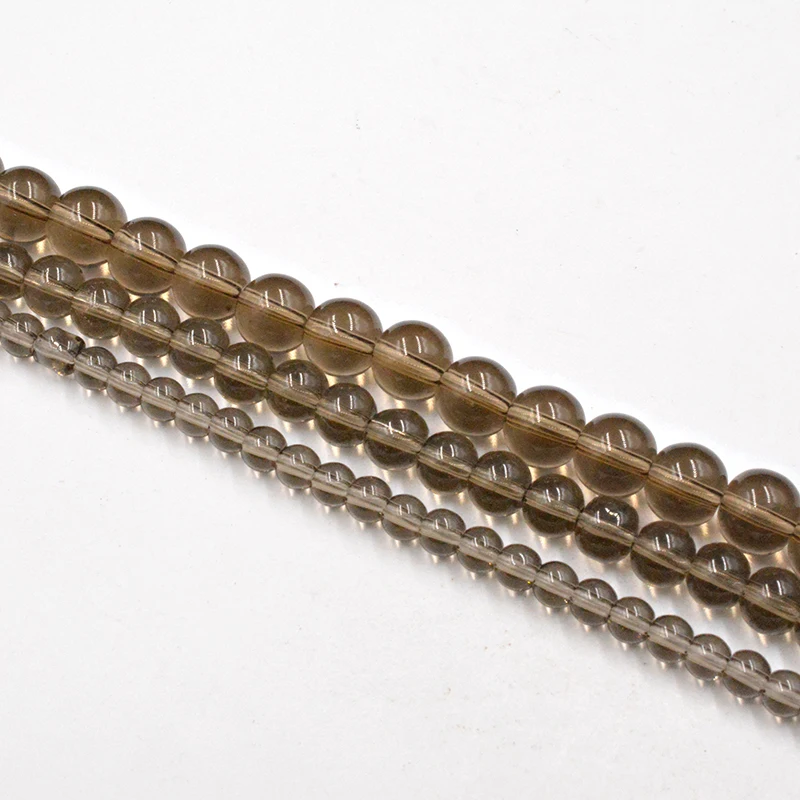 Natural Stone Smooth Smoky Black Quartz Round Beads Wholesale Loose Beads for Jewelry Making Accessorie 4-12mm DIY Free Shipping
Natural Stone Smooth Smoky Black Quartz Round Beads Wholesale Loose Beads for Jewelry Making Accessorie 4-12mm DIY Free Shipping