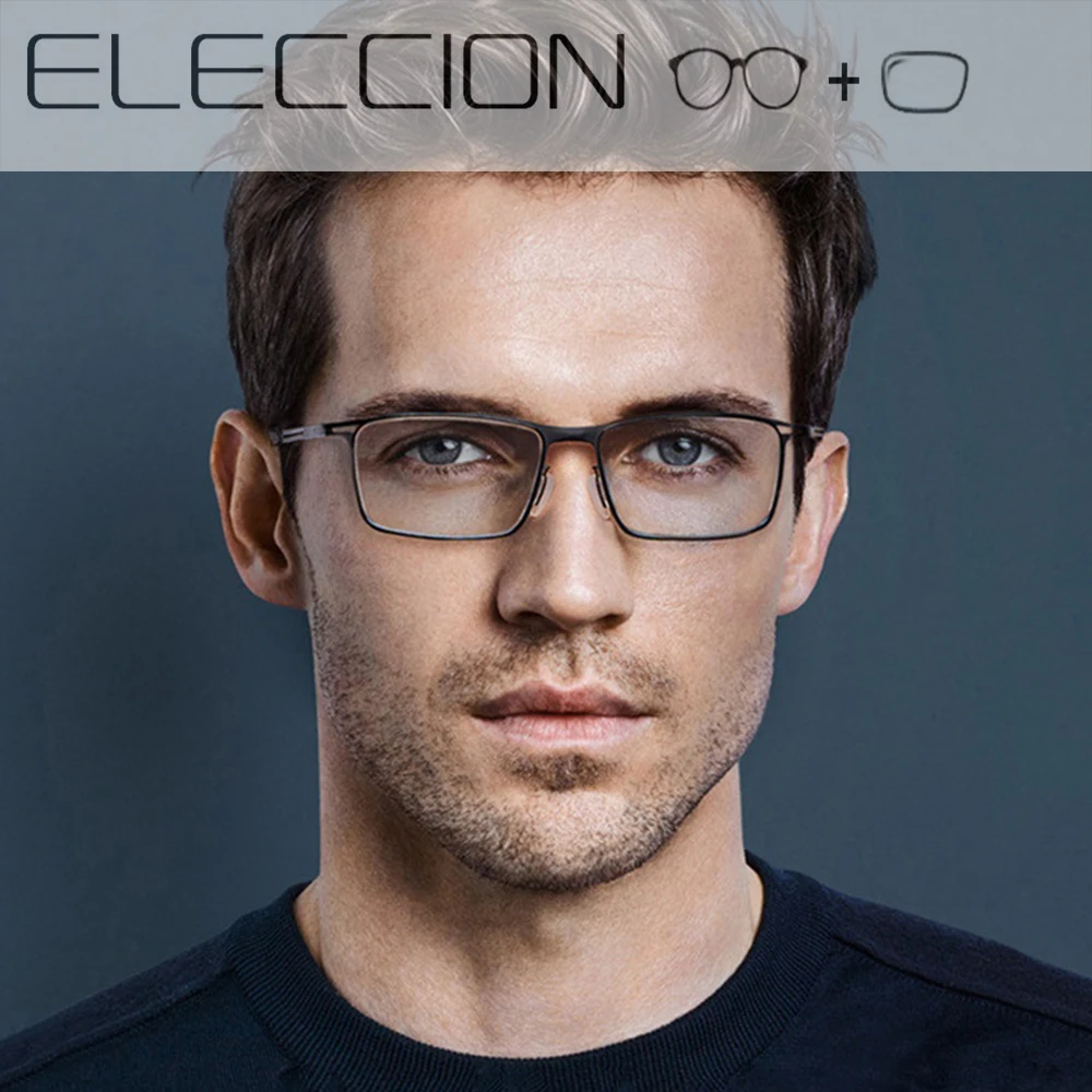 Danish Pure Titanium Optical Women Men Prescription Glasses Square Semi Rimless Myopia Eye glasses with Diopters Progressive
Danish Pure Titanium Optical Women Men Prescription Glasses Square Semi Rimless Myopia Eye glasses with Diopters Progressive