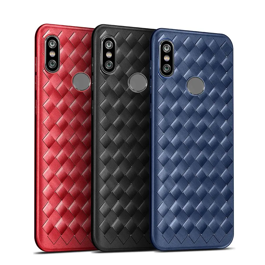 For Xiaomi Redmi Note 6 Pro Case 6.26" Fashion Woven Grid Silicone Soft Phone Cover For Xiaomi Redmi Note 6 Note6 Pro 6Pro Coque
For Xiaomi Redmi Note 6 Pro Case 6.26" Fashion Woven Grid Silicone Soft Phone Cover For Xiaomi Redmi Note 6 Note6 Pro 6Pro Coque