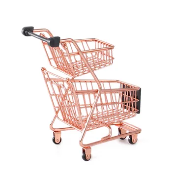 Metal Simulation Miniature Furniture Toys Double-Deck Mini Supermarket Handcart Cart Model Storage Toy for Children Gift
Metal Simulation Miniature Furniture Toys Double-Deck Mini Supermarket Handcart Cart Model Storage Toy for Children Gift