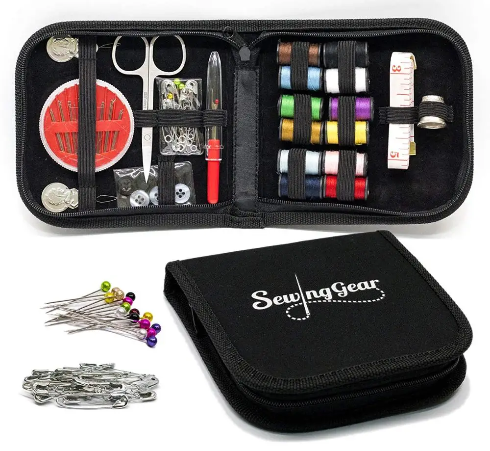 Compact Sewing Kit for Home, Travel & Emergency.Best Gift for Kids, Girls, Beginners & Adults.Premium Mini Sew Supplies Set.
Compact Sewing Kit for Home, Travel & Emergency.Best Gift for Kids, Girls, Beginners & Adults.Premium Mini Sew Supplies Set.