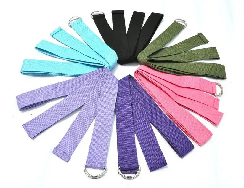 183cm Women Yoga Stretch Strap Multi-Colors D-Ring Belt Fitness Exercise Gym Rope Figure Waist Leg Resistance Fitness Bands Belt
183cm Women Yoga Stretch Strap Multi-Colors D-Ring Belt Fitness Exercise Gym Rope Figure Waist Leg Resistance Fitness Bands Belt