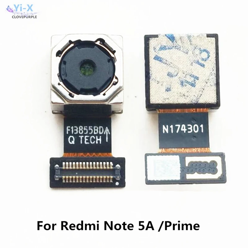 Rear back camera For Xiaomi Redmi Note 5A / Prime Main Big camera Flex cable For Redmi Note5A Y1 lite
Rear back camera For Xiaomi Redmi Note 5A / Prime Main Big camera Flex cable For Redmi Note5A Y1 lite