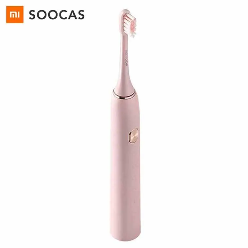 Xiaomi Mijia Soocare X3 USB Soocas Electric Toothbrush Mi Brush Smart Bluetooth Waterproof Fast Charging Pink Gold
Xiaomi Mijia Soocare X3 USB Soocas Electric Toothbrush Mi Brush Smart Bluetooth Waterproof Fast Charging Pink Gold