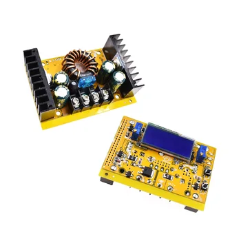 10A DC-DC Adjustable CC CV Step UP Power Supply Module LCD Dual Display + Case dc-dc boost converter
10A DC-DC Adjustable CC CV Step UP Power Supply Module LCD Dual Display + Case dc-dc boost converter
