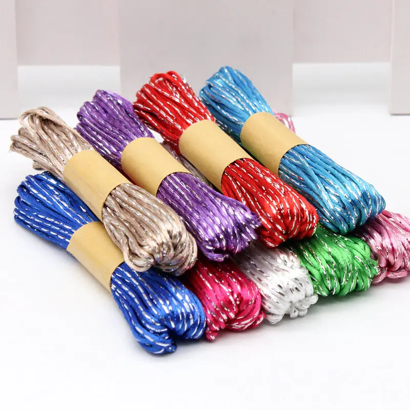 10meters/roll 2mm Chinese Knot Cord Rattail Satin Braided String Jewelry Findings Beads Rope for Party home Decorative material
10meters/roll 2mm Chinese Knot Cord Rattail Satin Braided String Jewelry Findings Beads Rope for Party home Decorative material