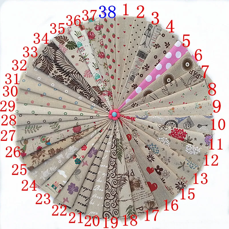 Linen Cotton Fabric Patchwork For Sewing Scrapbooking Fat Quarters Tissu Floral Quilt Pattern Needlework Scraps 30*20cm
Linen Cotton Fabric Patchwork For Sewing Scrapbooking Fat Quarters Tissu Floral Quilt Pattern Needlework Scraps 30*20cm