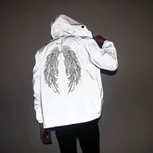 2021 New Men's Full Reflective Jacket Casual Women Windbreaker Hip Hop Hooded Coat Waterproof Printed Streetwear Night Shiny
2021 New Men's Full Reflective Jacket Casual Women Windbreaker Hip Hop Hooded Coat Waterproof Printed Streetwear Night Shiny