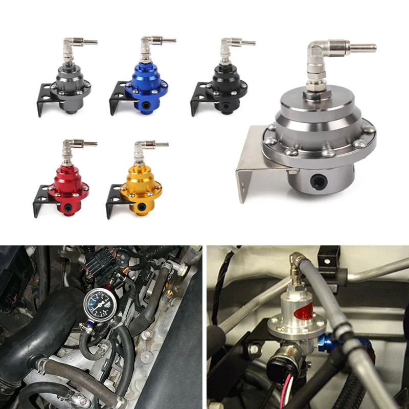 New Universal Adjustable Fuel Pressure Regulator tomei type With original gauge and instructions
New Universal Adjustable Fuel Pressure Regulator tomei type With original gauge and instructions