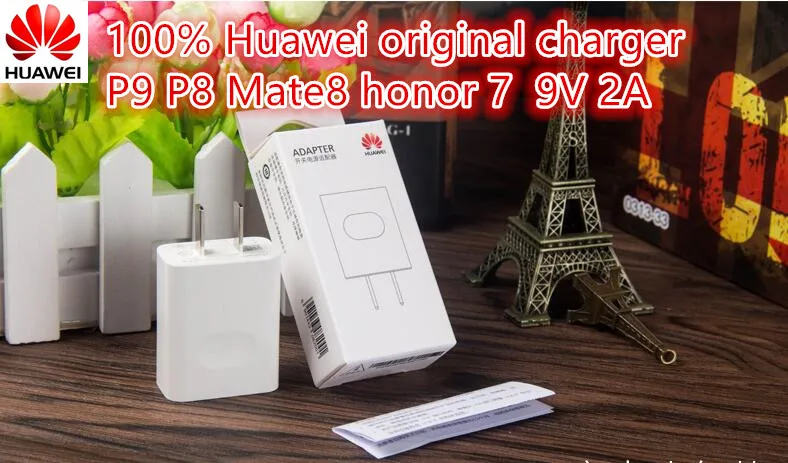 Original Fast Charge for HUAWEI P9 8 Mate 8 honor7 9V 5V 2A QC2 0 Quick