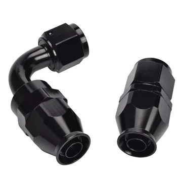 8 AN AN8 Aluminum Fitting Adapter Black Straight 90 Degree Oil / Fuel /Swivel Reusable Hoes End Fit PTFE Oil Hose Car Styling
8 AN AN8 Aluminum Fitting Adapter Black Straight 90 Degree Oil / Fuel /Swivel Reusable Hoes End Fit PTFE Oil Hose Car Styling