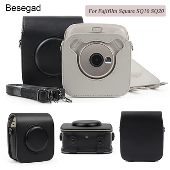 Besegad PU Leather Storage Carrying Protective Pouch Bag Case for Fujifilm Instax Square SQ10 SQ20 Instant Fuji film Camera
Besegad PU Leather Storage Carrying Protective Pouch Bag Case for Fujifilm Instax Square SQ10 SQ20 Instant Fuji film Camera