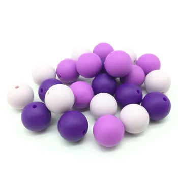 12 MM Silicone Beads 40 PCS Passion Purple Teething Beads BPA Free Baby Mordedor Perles Silicone Dentition For Necklace Making
12 MM Silicone Beads 40 PCS Passion Purple Teething Beads BPA Free Baby Mordedor Perles Silicone Dentition For Necklace Making