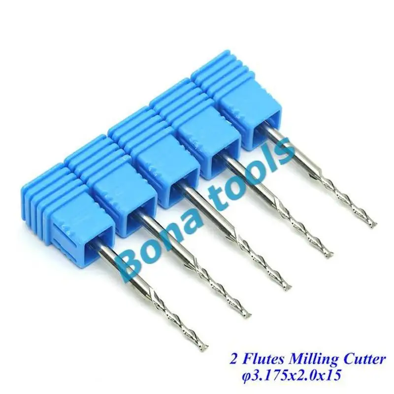 3.175*2.0*15MM 2 Flute Carbide End Mill CNC Router Bits Engraver Cutters Tungsten Steel CNC Milling Machine Tools Accessories
3.175*2.0*15MM 2 Flute Carbide End Mill CNC Router Bits Engraver Cutters Tungsten Steel CNC Milling Machine Tools Accessories