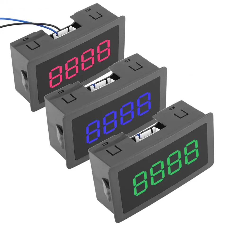 Digital Counter DC LED Digital Display 4 Digit 0-9999 Up/Down Plus/Minus Panel Counter Meter with Cable new
Digital Counter DC LED Digital Display 4 Digit 0-9999 Up/Down Plus/Minus Panel Counter Meter with Cable new