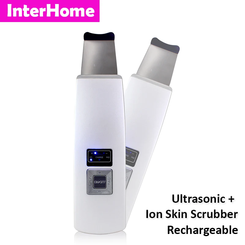 Rechargeable Ultrasonic Skin Scrubber Face Spa Ultrasound Ion Lead-in Nutrition Remove Acne Blackhead Skin Care Beauty Machine
Rechargeable Ultrasonic Skin Scrubber Face Spa Ultrasound Ion Lead-in Nutrition Remove Acne Blackhead Skin Care Beauty Machine
