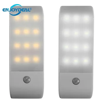 12 LED Night Light With Motion Sensor PIR Infrared Nightlights Corridor Closet Wardrobe Night Lamp For Home Corridor Bathroom
12 LED Night Light With Motion Sensor PIR Infrared Nightlights Corridor Closet Wardrobe Night Lamp For Home Corridor Bathroom