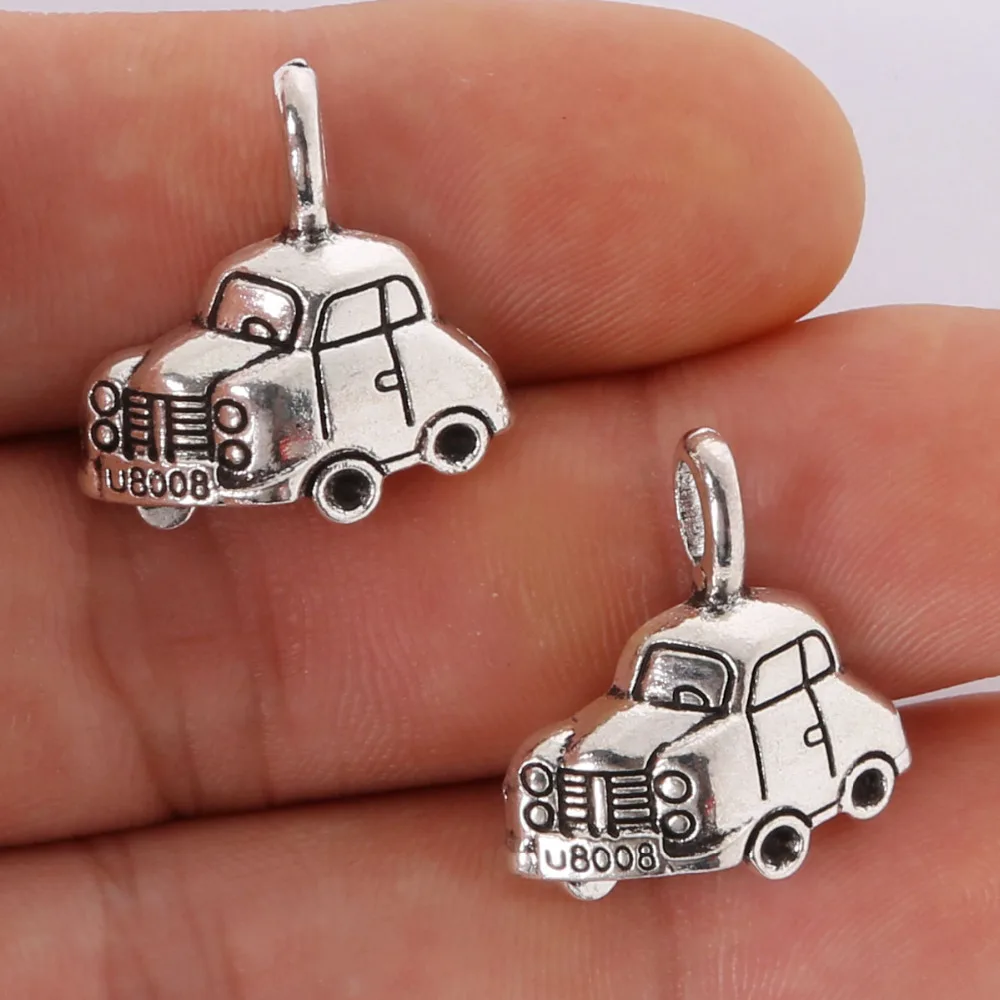 Fashion 5pcs 21*20MM antique silver Alloy Car Vehicle Automobile Metal Alloy Beads charms Pendant For DIY Jewelry Findings
Fashion 5pcs 21*20MM antique silver Alloy Car Vehicle Automobile Metal Alloy Beads charms Pendant For DIY Jewelry Findings