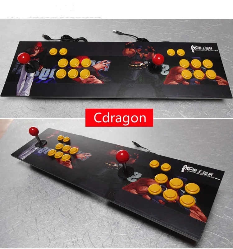 Cdragon Double players arcade joystick computer rocker pc usb Controller two players free shipping
Cdragon Double players arcade joystick computer rocker pc usb Controller two players free shipping