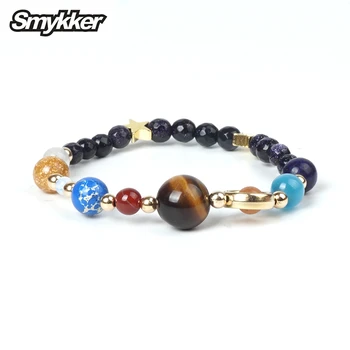 Planets Solar System Bracelets Universe Planets Star Beads Natural Stone Bead Saturn Pluto Earth Moon Jupiter Galaxy Bracelet
Planets Solar System Bracelets Universe Planets Star Beads Natural Stone Bead Saturn Pluto Earth Moon Jupiter Galaxy Bracelet