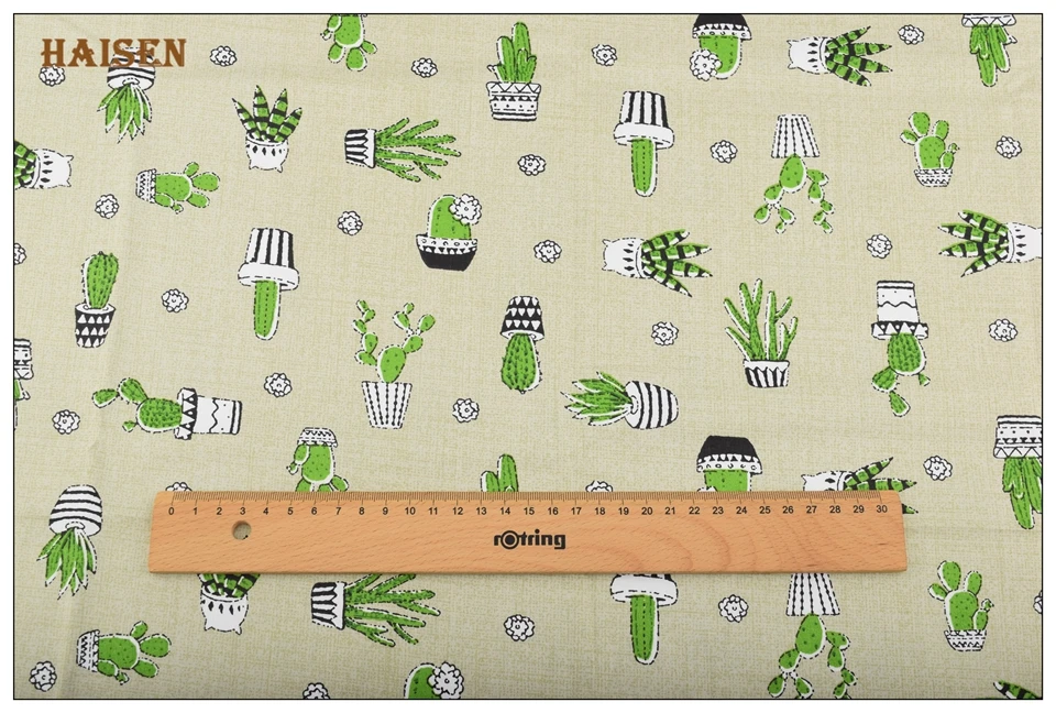 Haisen,Green Floral Series Cloth,Printed Twill Cotton Fabric For DIY Quilting&Sewing Baby&Child/Sheet,Pillow,Cushion Material Haisen,Green Floral Series Cloth,Printed Twill Cotton Fabric For DIY Quilting&Sewing Baby&Child/Sheet,Pillow,Cushion Material