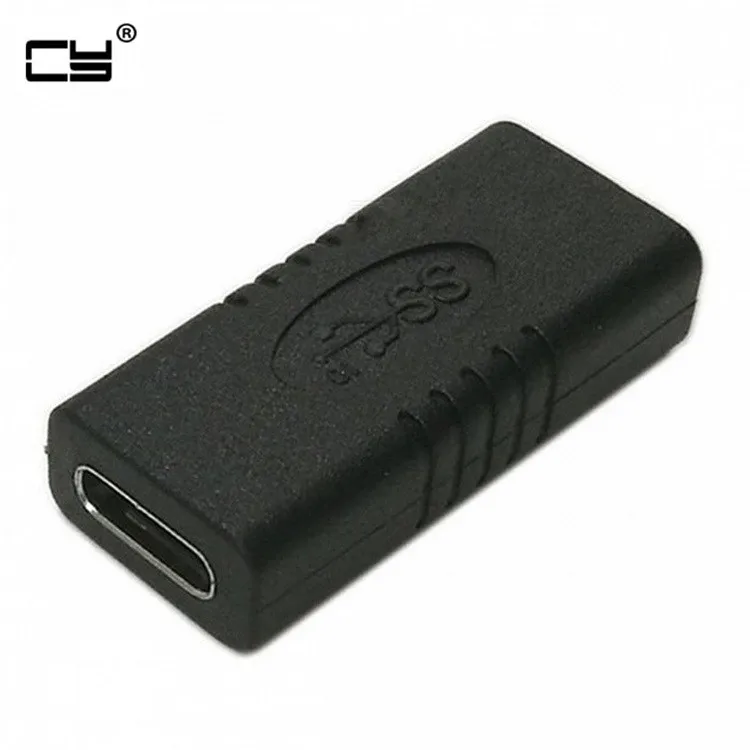 10Gbps USB 3.1 Type-C USB-C 24Pin Female to Female Extension Adapter for Cell Phone & Laptop
10Gbps USB 3.1 Type-C USB-C 24Pin Female to Female Extension Adapter for Cell Phone & Laptop