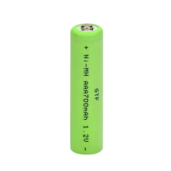 GTF 1.2V 700mah AAA NI-MH Battery rechargeable battery AAA battery For RC Toy shaver LED light powerbank remote control
GTF 1.2V 700mah AAA NI-MH Battery rechargeable battery AAA battery For RC Toy shaver LED light powerbank remote control