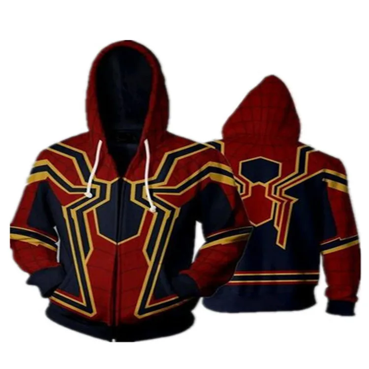 Newest Fashion Spider Man Hooded Sweatshirt Cool Spider Hoodie Super Hero Men Hooded Classic Anima 3D Hoodie Hip Hop Clothing
Newest Fashion Spider Man Hooded Sweatshirt Cool Spider Hoodie Super Hero Men Hooded Classic Anima 3D Hoodie Hip Hop Clothing