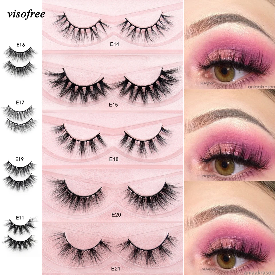 Visofree Eyelashes 3D Mink Lashes full volume soft lashes natural handmade long eyelash extension real mink eyelash for makeup
Visofree Eyelashes 3D Mink Lashes full volume soft lashes natural handmade long eyelash extension real mink eyelash for makeup