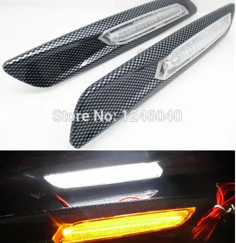 2PCS Grid shell LED Fender Side Marker Light Turn signal light lamp for BMW 1/3/5 Series E60 E61 E81 E82 E87 E90 E91 E92 M3 E93
2PCS Grid shell LED Fender Side Marker Light Turn signal light lamp for BMW 1/3/5 Series E60 E61 E81 E82 E87 E90 E91 E92 M3 E93