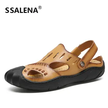 Mens Beach Hollow Breathable Sandals Summer Non-slip Handmade Casual Shoes Fashion Anti-Shock Comfortable Sandals AA12139
Mens Beach Hollow Breathable Sandals Summer Non-slip Handmade Casual Shoes Fashion Anti-Shock Comfortable Sandals AA12139