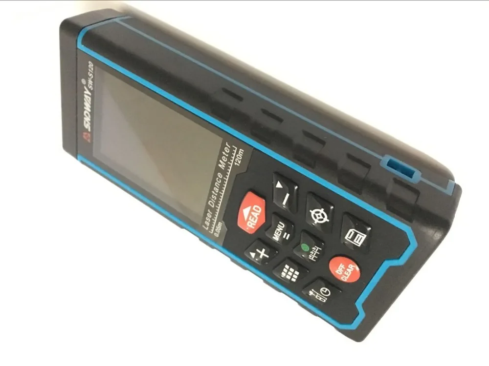 Rechargeable Laser rangefinder Distance meter 120M 80M Angel Ruler Electronic Level With-TFT Lcd Camera Rangefinder