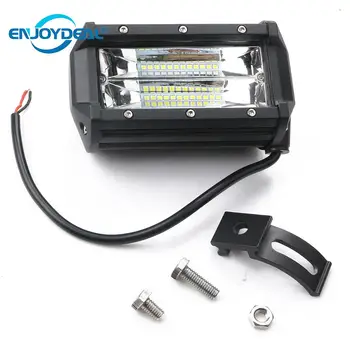 72W LED Car Work Light Off-road Vehicle work light bar Waterproof IP68 1pc / 2pc Universal Car Light
72W LED Car Work Light Off-road Vehicle work light bar Waterproof IP68 1pc / 2pc Universal Car Light