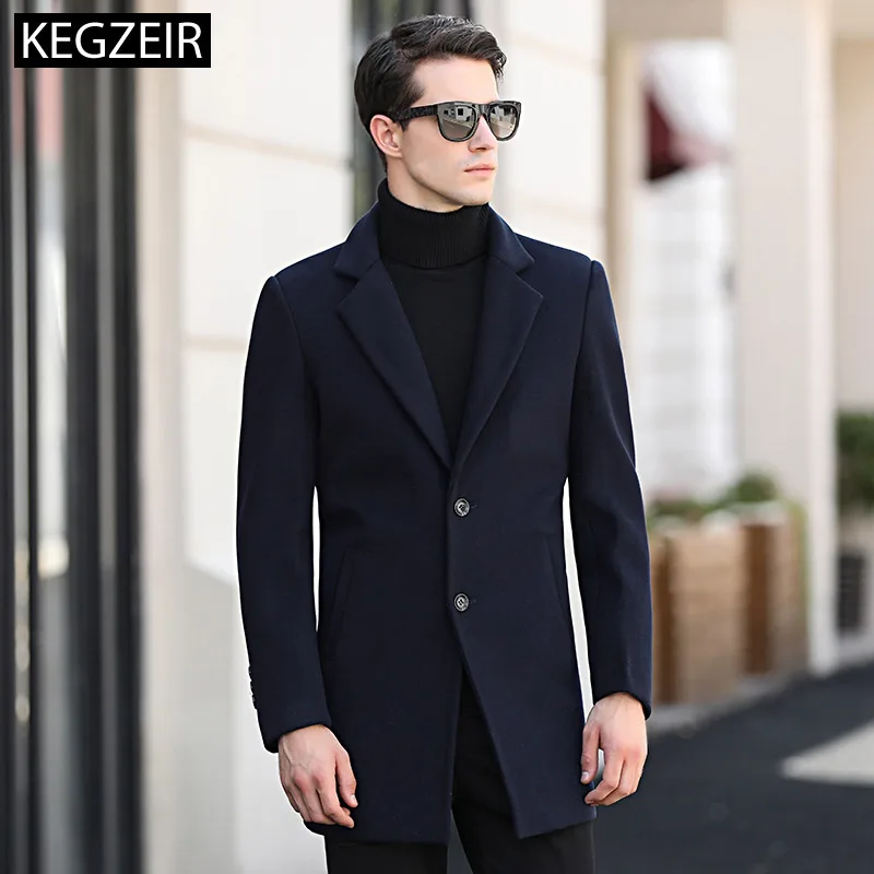 KEGZEIR 2019 Brand Winter Mens Woolen Jacket Casual Fashion Long Trench Coat Men Slim Thick Warm Men Peacoat Manteau Laine Homme
KEGZEIR 2019 Brand Winter Mens Woolen Jacket Casual Fashion Long Trench Coat Men Slim Thick Warm Men Peacoat Manteau Laine Homme