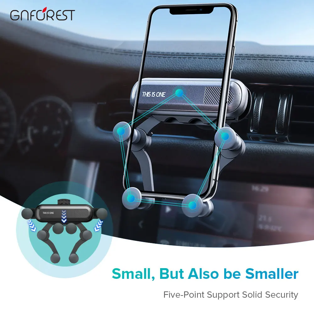 Gravity Car Holder For Phone in Car Air Vent Clip Mount No Magnetic Mobile Phone Holder GPS Stand For iPhone XS MAX Xiaomi
Gravity Car Holder For Phone in Car Air Vent Clip Mount No Magnetic Mobile Phone Holder GPS Stand For iPhone XS MAX Xiaomi