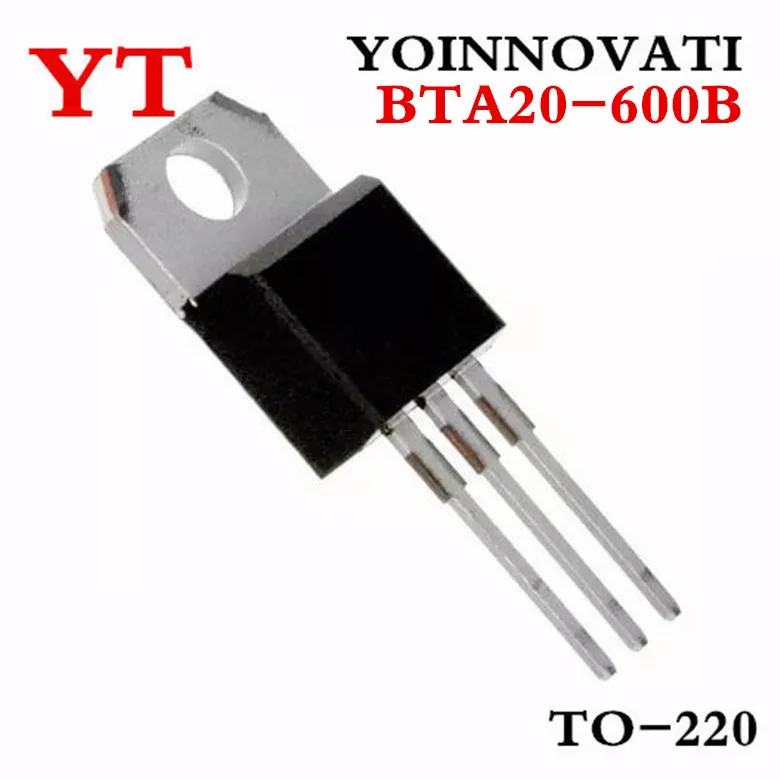 10 шт. BTA20-600 BTA20-600B BTA20-600BW bta20 600b 20 600 T0-220 транзистор лучшего качества
10 шт. BTA20-600 BTA20-600B BTA20-600BW bta20 600b 20 600 T0-220 транзистор лучшего качества