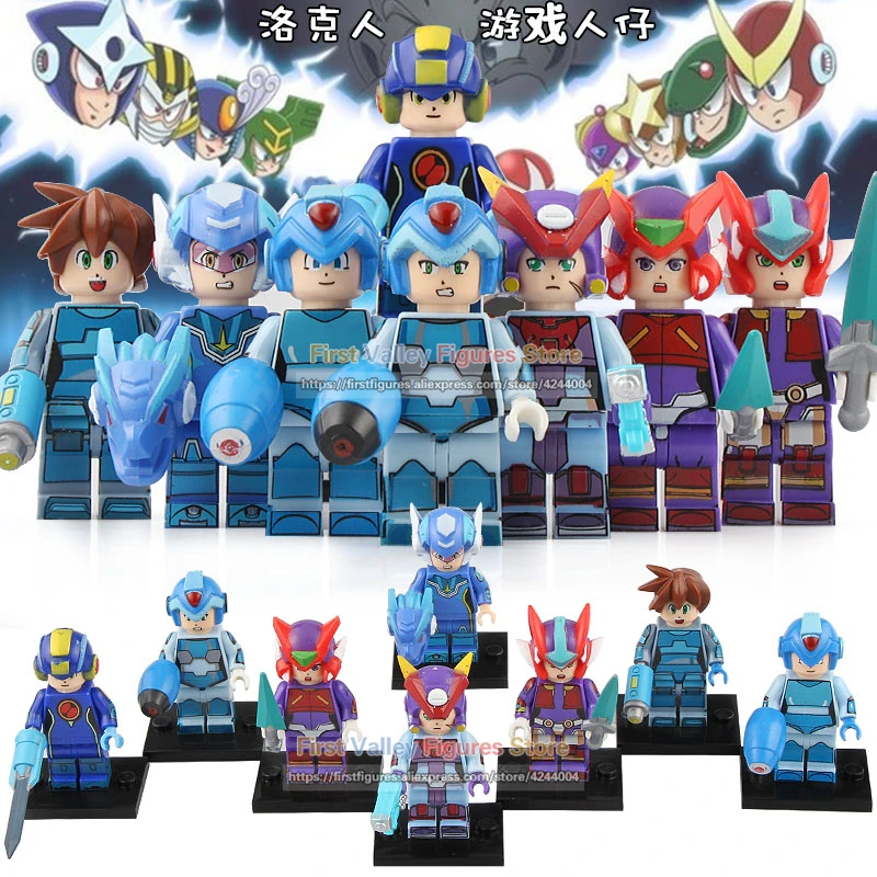 DR.TONG Single Sale Mega Man Star Force Rockman Game Anime Action Figure Assemble Building Blocks Gift Toys for Children PG8137
DR.TONG Single Sale Mega Man Star Force Rockman Game Anime Action Figure Assemble Building Blocks Gift Toys for Children PG8137